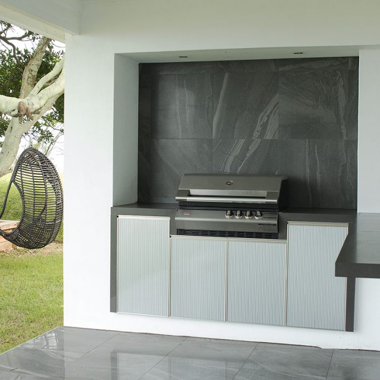 Outdoor kitchen renovations Beachmere outdoor kitchen cabinets